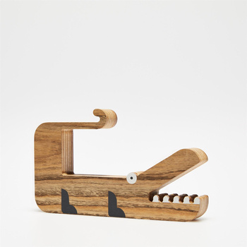 Drewniana zabawka - Krokodyl Andżela Źdźbło